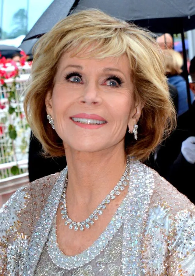 Jane Fonda at the Cannes Film Festival in 2018